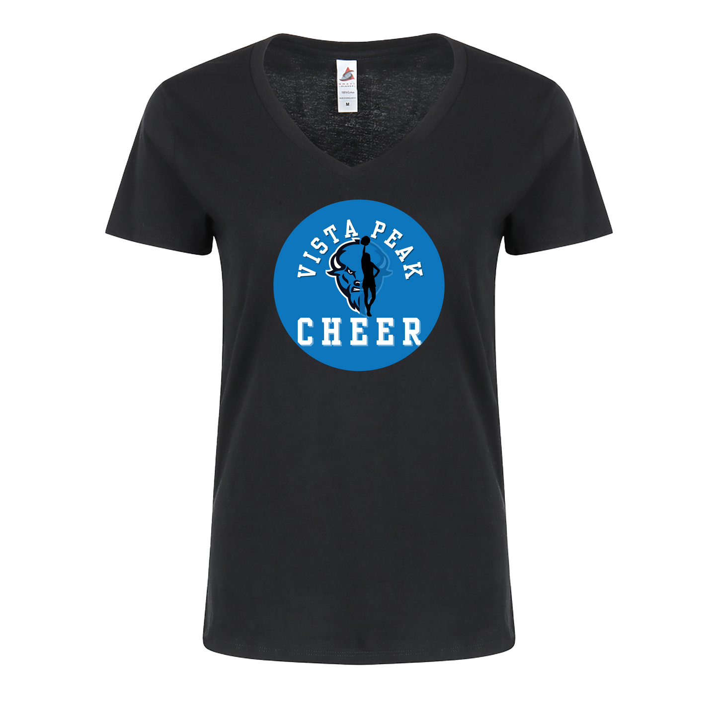 Vista Peak Print V-Neck