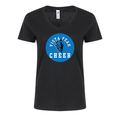 Vista Peak Print V-Neck